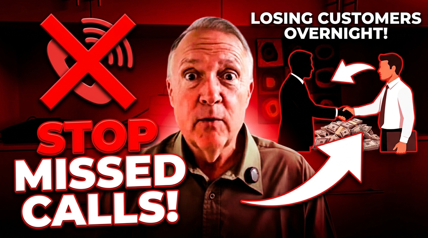 Stop missed calls - losing customers overnight